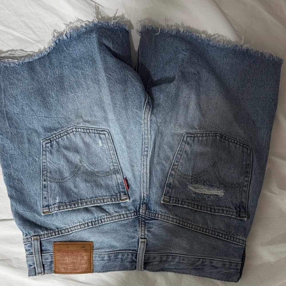 Levi's Blue Vintage Distressed Jeans